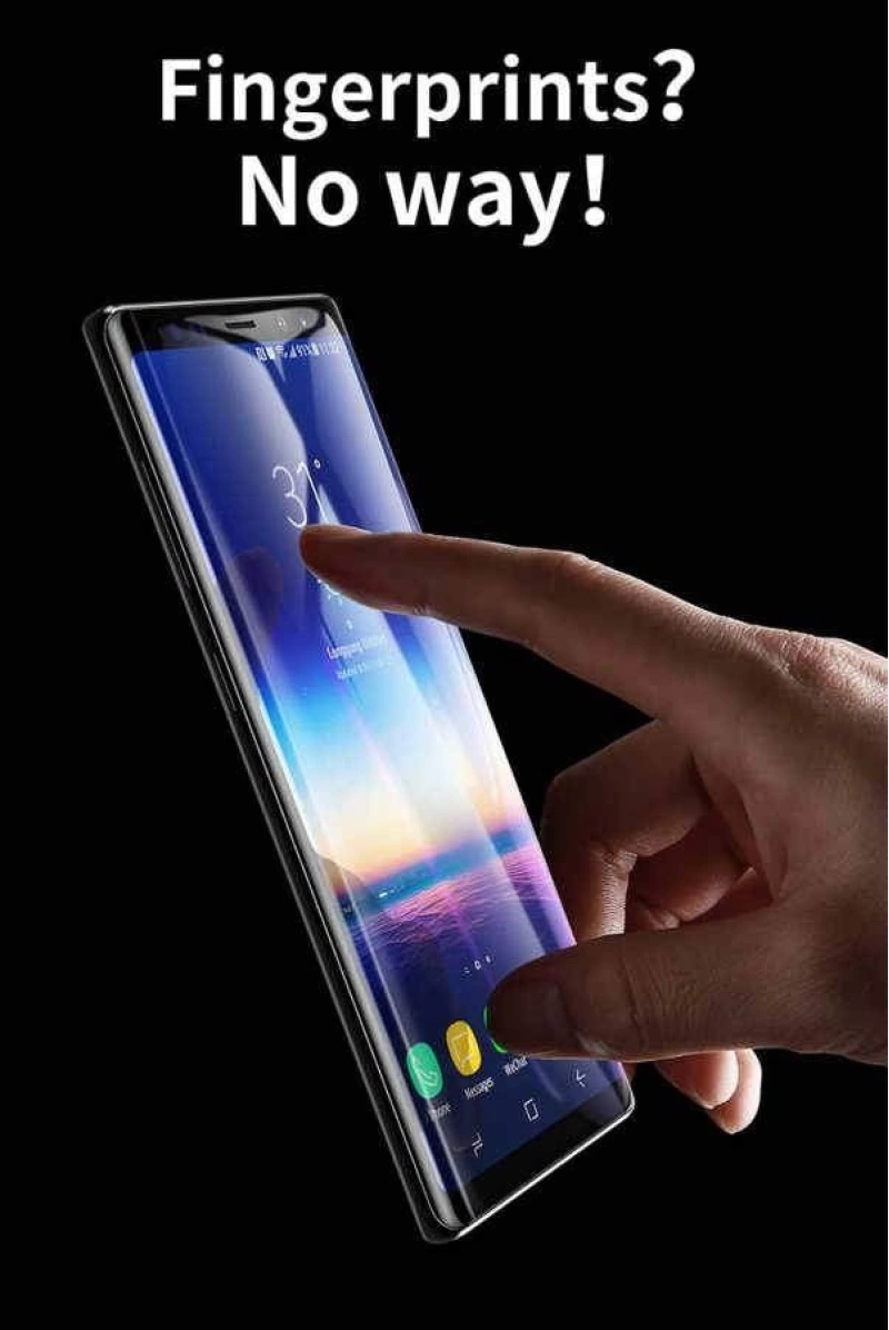 Galaxy Note 9 Zore Full Yapışkanlı Cam Ekran Koruyucu