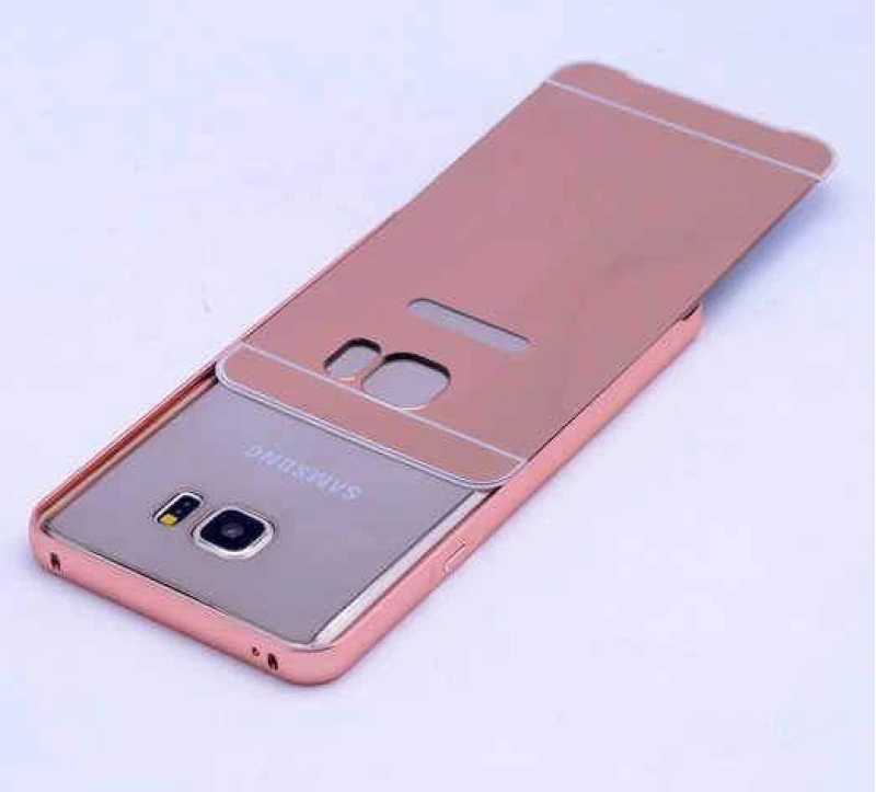 Galaxy S6 Edge Kılıf Zore Aynalı Bumper