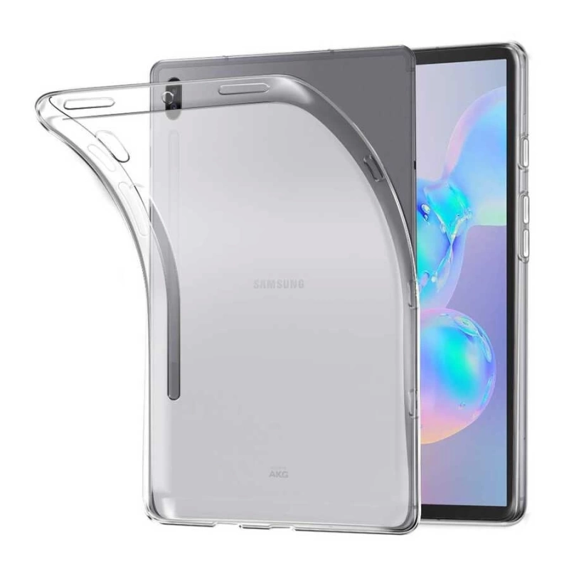 More TR Galaxy Tab S7 Plus T970 Kılıf Zore Tablet Süper Silikon Kapak