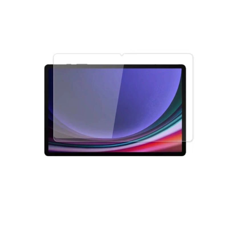 Galaxy Tab S9 FE Plus Zore 5in1 Tablet Temperli Cam Ekran Koruyucu