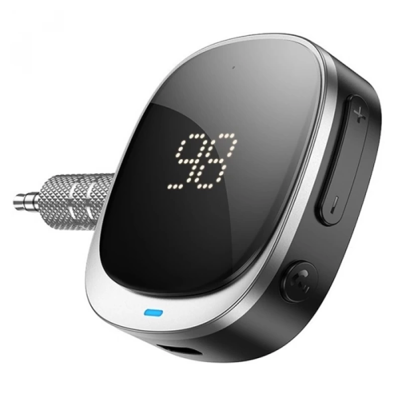 Hoco E80 Dijital Göstergeli Kablosuz Bluetooth 5.3 Araç içi FM Transmitter