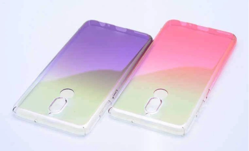Huawei Mate 10 Lite Kılıf Zore Renkli Transparan Kapak
