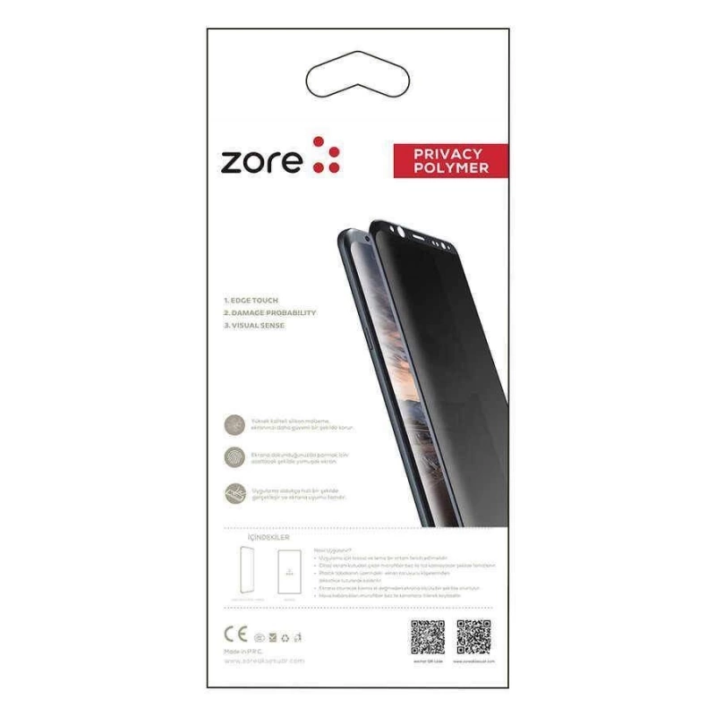 More TR Huawei Mate 20 Pro Zore Privacy Polymer Nano Ekran Koruyucu