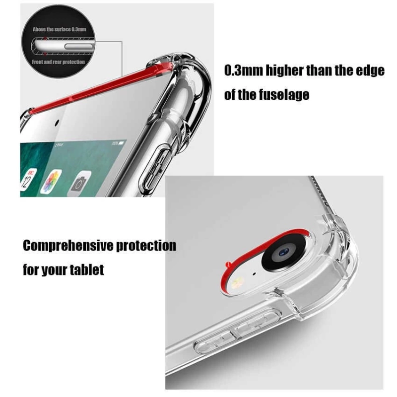 More TR Huawei MatePad Pro 10.8 Kılıf Zore Tablet Nitro Anti Shock Silikon Kapak