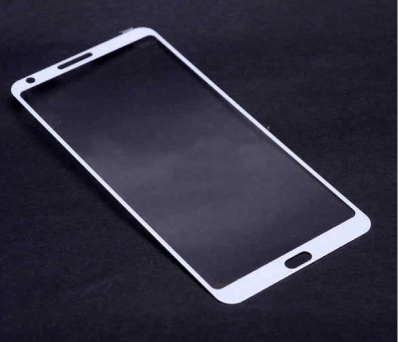 LG G6 Zore Ekranı Tam Kaplayan Düz Cam Koruyucu