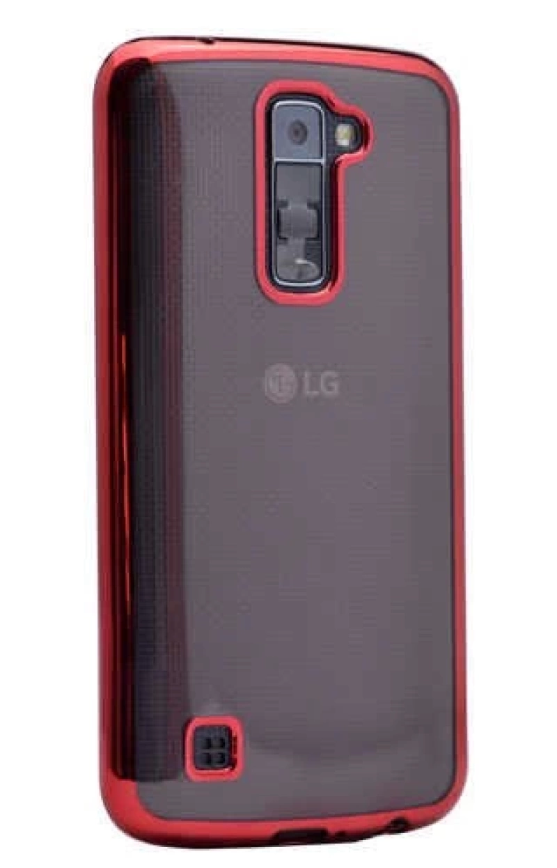 LG K10 Kılıf Zore Lazer Kaplama Silikon