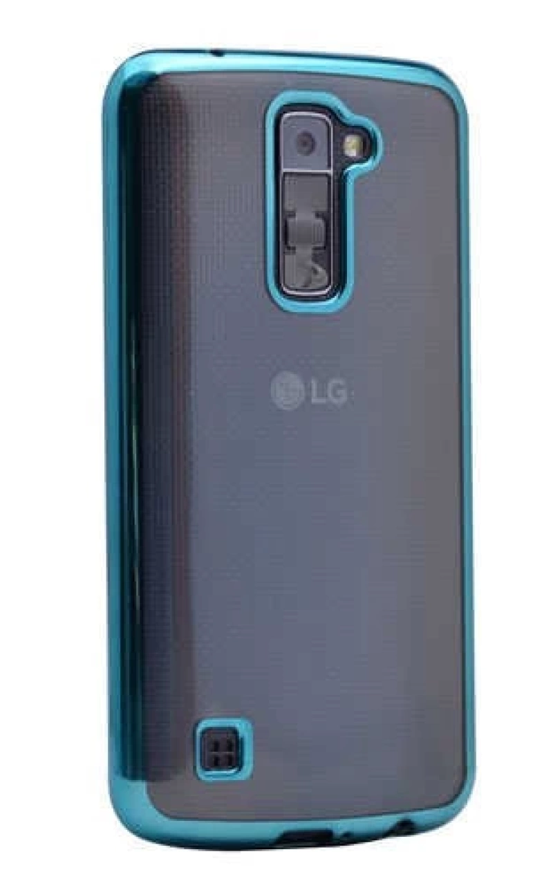 LG K8 Kılıf Zore Lazer Kaplama Silikon