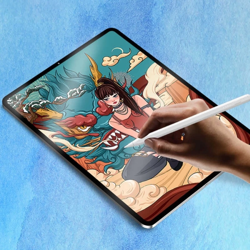 More TR Apple iPad 10.2 2021 (9.Nesil) Wiwu Removable Mıknatıslı Ekran Koruyucu