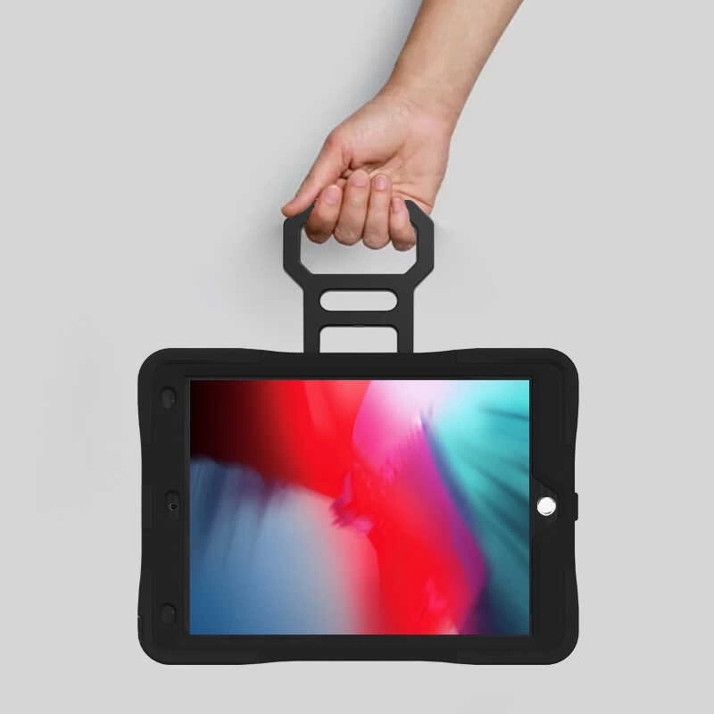 More TR Apple iPad 10.2 2021 (9.Nesil) Zore Yeni Nesil Kalem Bölmeli Defender Tablet Silikon