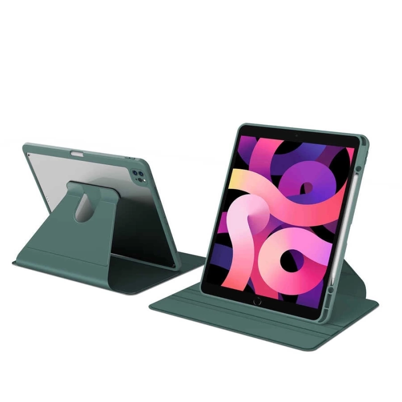 More TR Apple iPad Pro 12.9 2020 (4.Nesil) Kılıf Zore Nayn Dönebilen Standlı Kılıf