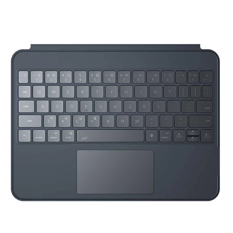 More TR Apple iPad Pro 12.9 2021 (5.Nesil) Benks KB02 Kablosuz Klavyeli Kılıf