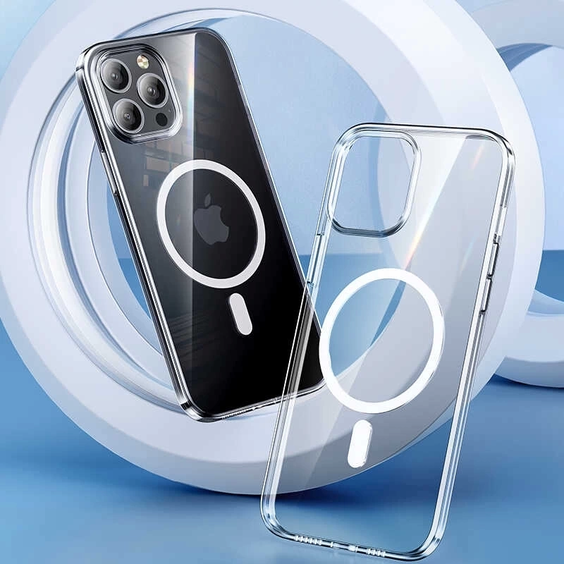 More TR Apple iPhone 13 Kılıf Benks ​​​​​​Crystal Series With Magnetic Clear Kapak