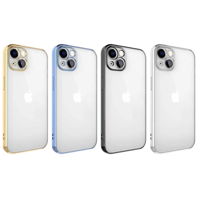 More TR Apple iPhone 13 Kılıf Zore Glitter Full Renkli Silikon Kapak