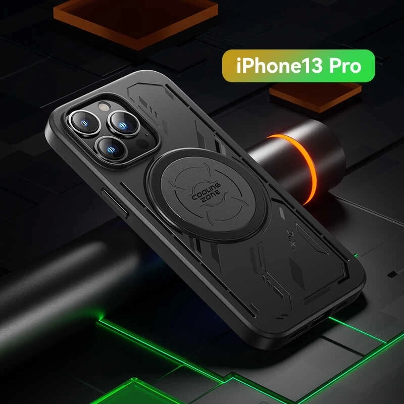 More TR Apple iPhone 13 Pro Max Kılıf Benks Isınmayı Önleyici Magnetic Oyuncu Telefon Kılıfı