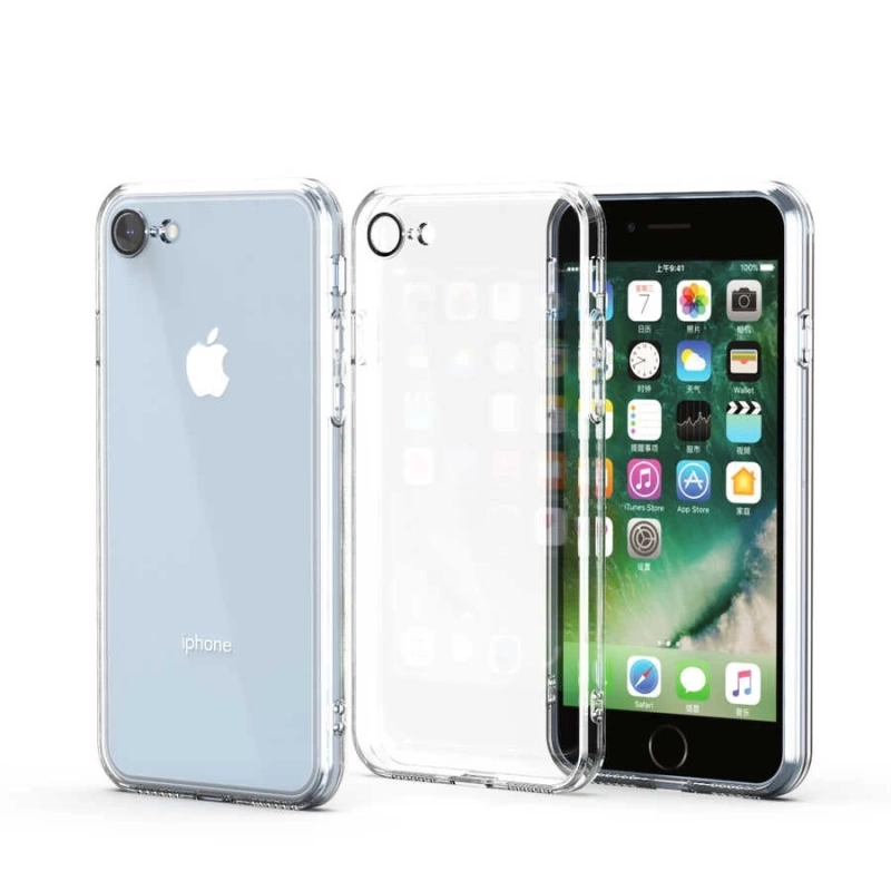 More TR Apple iPhone SE 2020 Kılıf Zore Fizy Kapak
