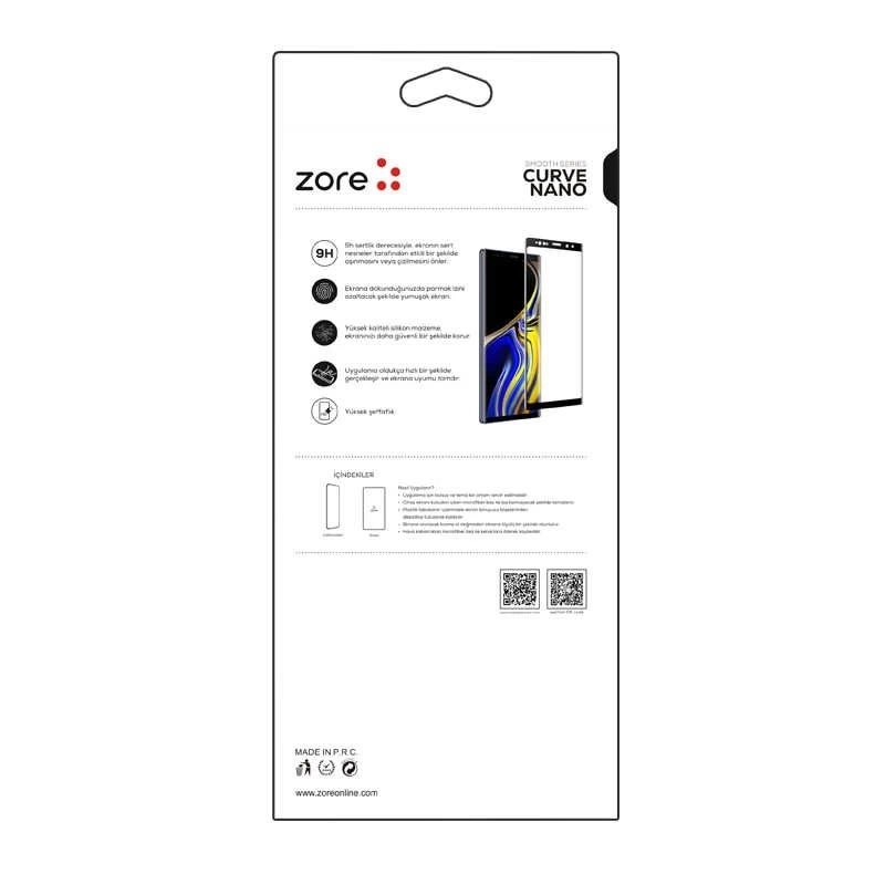 More TR Apple iPhone SE 2022 Zore 3D Short Curve Nano Ekran Koruyucu