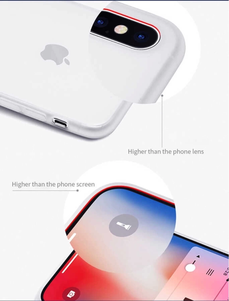 More TR Apple iPhone X Kılıf ​​​​​Wiwu Skin Nano PP Kapak
