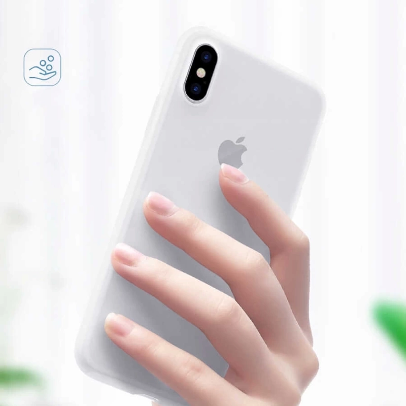 More TR Apple iPhone XS 5.8 Kılıf ​​​​​Wiwu Skin Nano PP Kapak