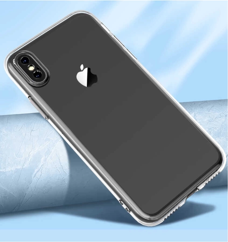 More TR Apple iPhone XS Max 6.5 Kılıf Zore Kamera Korumalı Süper Silikon Kapak