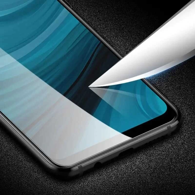 More TR Galaxy A01 Core Zore Kenarları Kırılmaya Dayanıklı Cam Ekran Koruyucu