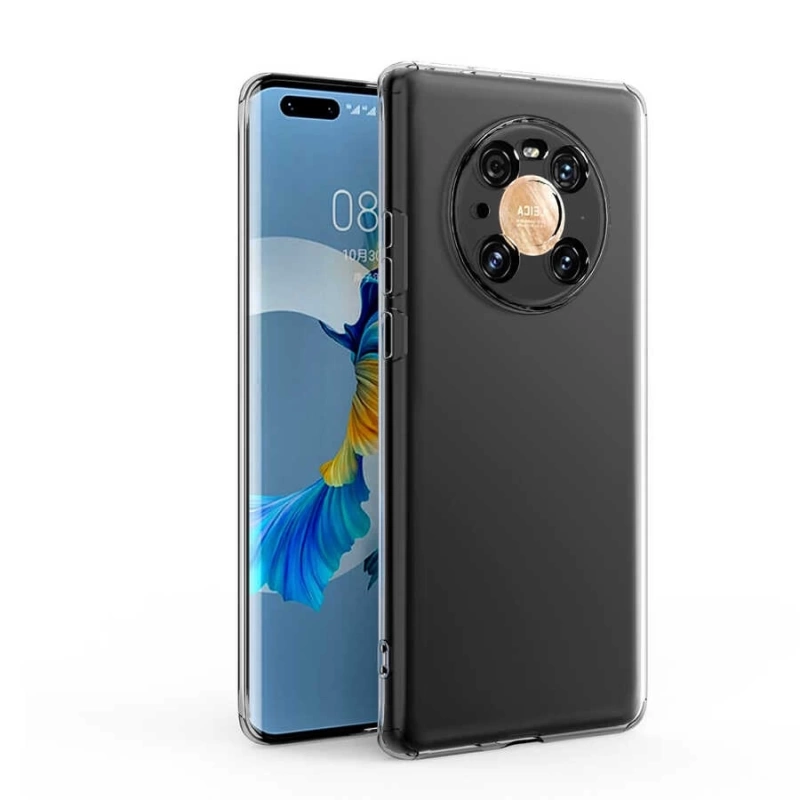 More TR Huawei Mate 40 Pro Kılıf Zore Kamera Korumalı Süper Silikon Kapak