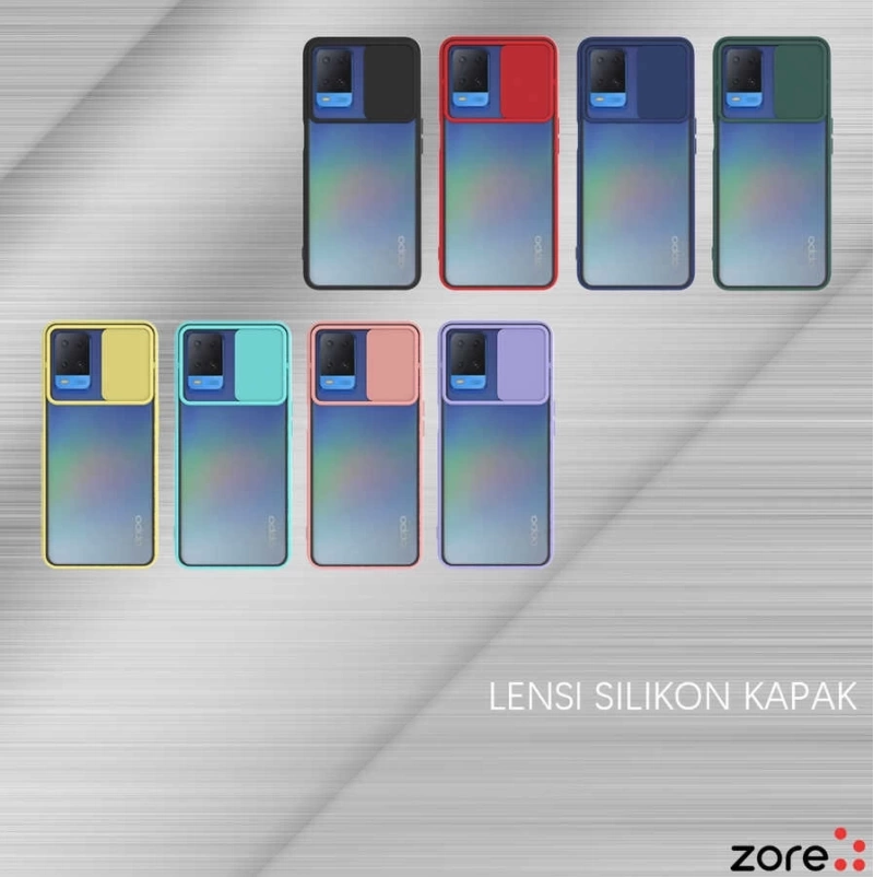 More TR Oppo A54 4G Kılıf Zore Lensi Kapak
