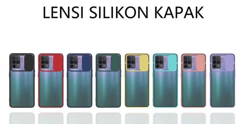 More TR Oppo Reno 5 Lite Kılıf Zore Lensi Kapak