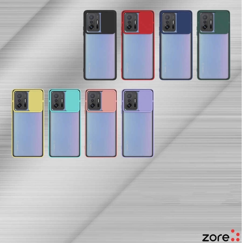 More TR Xiaomi Mi 11T 5G Kılıf Zore Lensi Kapak