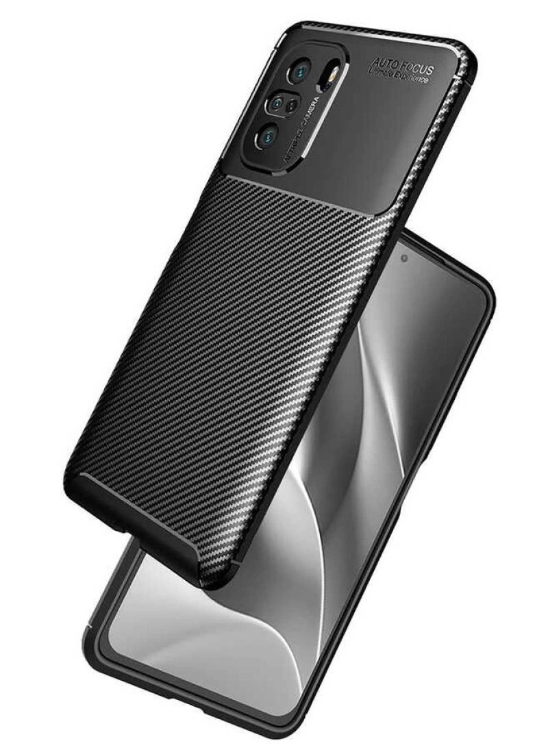 More TR Xiaomi Poco F3 Kılıf Zore Negro Silikon Kapak