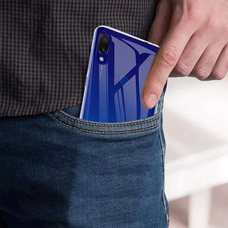 More TR Xiaomi Redmi Note 7 Kılıf Zore Kamera Korumalı Süper Silikon Kapak