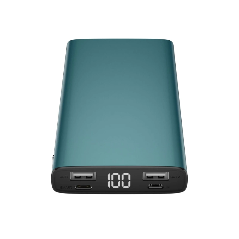 More TR Xipin PX701-Q Hızlı Şarj Özellikli Dijital Ekran Göstergeli Dual USB Taşınabilir Powerbank 10000mAh