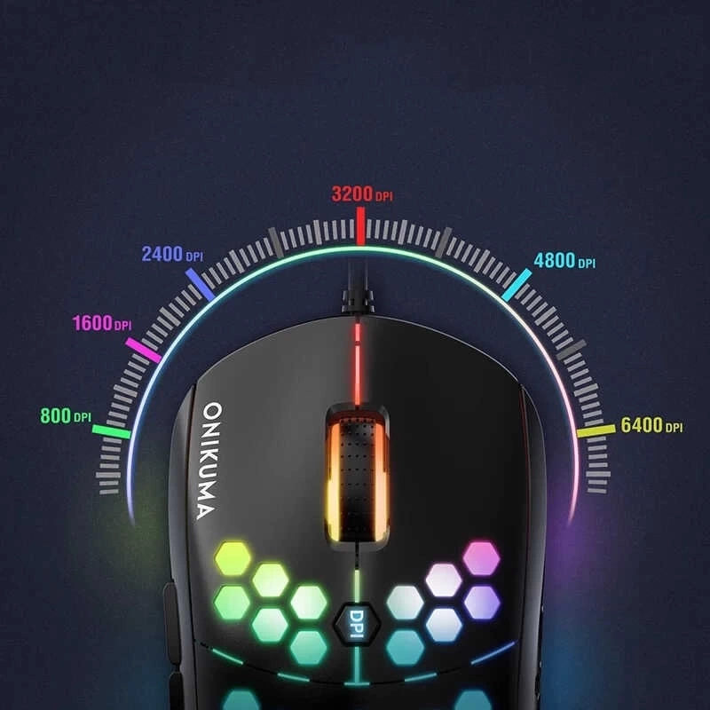 More TR Zore Onikuma CW903 RGB Oyuncu Mouse