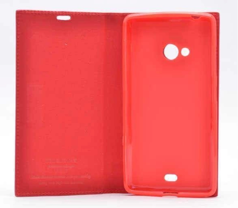 Nokia Lumia 540 Kılıf Zore Elite Kapaklı Kılıf