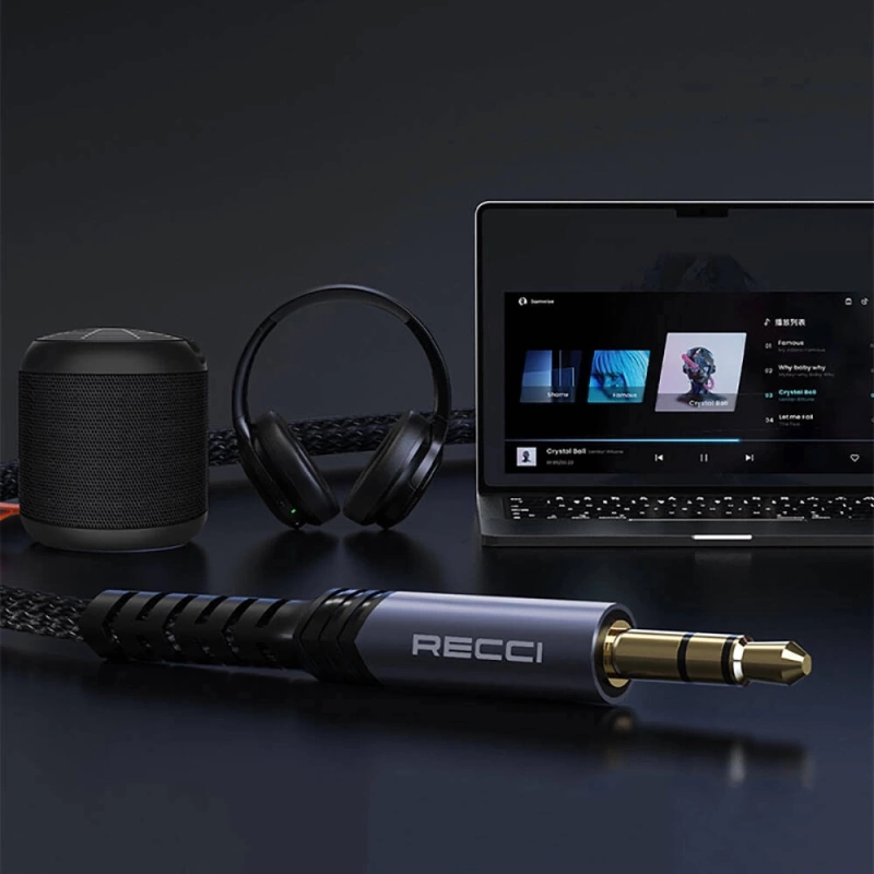 More TR Recci RDS-A28 3.5mm to 3.5mm AUX Audio Kablo