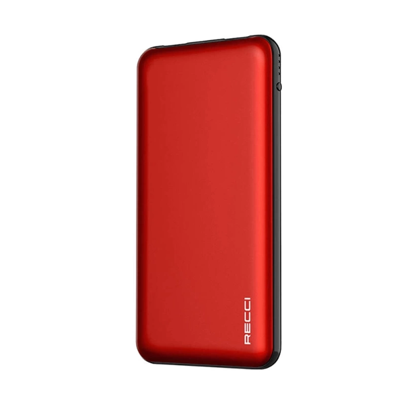 Recci RPB-P05 Greeny Serisi LED Işık Göstergeli Hızlı Şarj Özellikli Taşınabilir Powerbank 22.5W 10000mAh