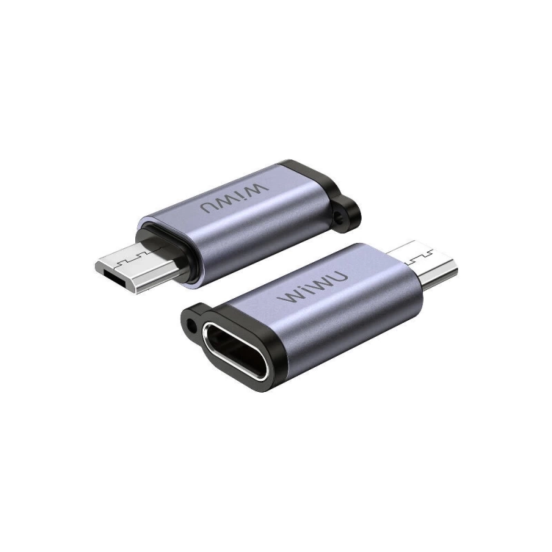 Wiwu Wi-C031 Concise Serisi 3in1 Type-C to USB-A/Type-C/Lightning Adaptör Paketi