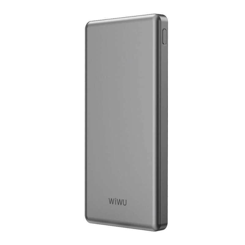 Wiwu Wi-P013 Slim Serisi LED Işık Göstergeli Ultra İnce Taşınabilir Powerbank 10000mAh 22.5W