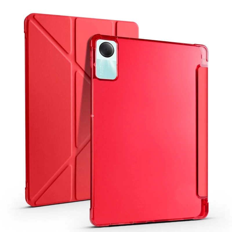 Xiaomi Redmi Pad SE Kılıf Zore Tri Folding Kalem Bölmeli Standlı Kılıf