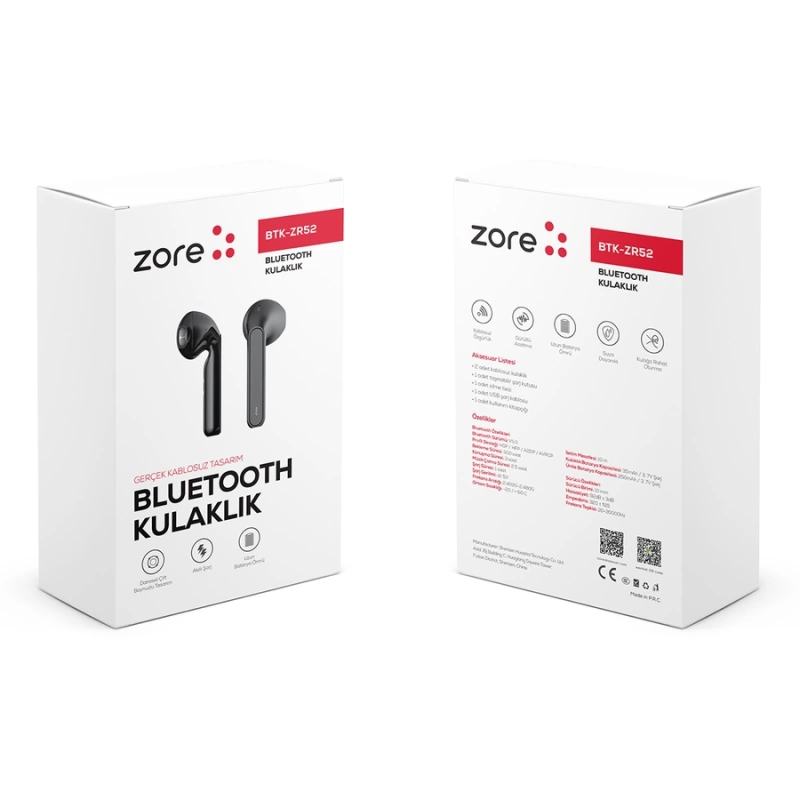 Zore BTK-ZR52 Bluetooth Kulaklık