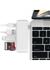 Ally 5 İn1 Usb-C Hub 3.0 Type-C Şarj Kart Reader Type-C Bütün Cihazlar İçin