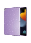 Apple iPad 10.2 2021 (9.Nesil) Simli Parlak Görünümlü Zore Tablet Koton Kılıf