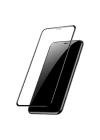 Apple iPhone 11 Pro Max Zore Kenarları Kırılmaya Dayanıklı Cam Ekran Koruyucu