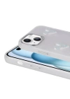 Apple iPhone 13 Kılıf Kabartma Figürlü Parlak Zore Eralli Silikon Kapak