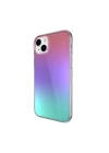 Apple iPhone 14 Plus Kılıf Renk Geçişli Kenarları Şeffaf Tasarımlı Lisanslı Switcheasy Crush Plus Kapak
