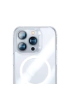 Apple iPhone 14 Pro Max Kılıf Magsafe Şarj Özellikli Benks Magnetic Shiny Glass Serisi Kapak