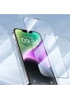 More TR Apple iPhone 14 Pro Wiwu CZ-003 Mavi Işık Teknolojili Hidrofobik ve Oleofobik Parlama Önleyici Cam Ekran Koruyucu
