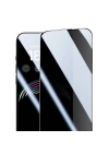 Apple iPhone 15 Pro Max Hidrofobik Ve Oleofobik Özellikli Benks Privacy Air Shield Ekran Koruyucu 10 lu Paket