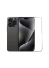 Apple iPhone 16 Pro Max Wiwu GT-014 Polimer Oleofobik Kaplama Şeffaf Pürüzsüz Temperli Cam Ekran Koruyucu 25 li Paket