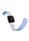 Apple Watch 44mm Kordon Youngkit Technological Magnetik Tak Çıkar Silikon Strap Kayış