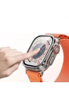 Apple Watch Ultra 49mm Wiwu Wi-JD106 Easy Install Akıllı Saat Temperli Cam Ekran Koruyucu